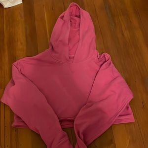 Cropped hoddie from Lululemon.